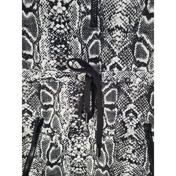 NOBO No Boundaries Juniors Black White Snake Print Dress SZ M (7-9) - Picture 4 of 11